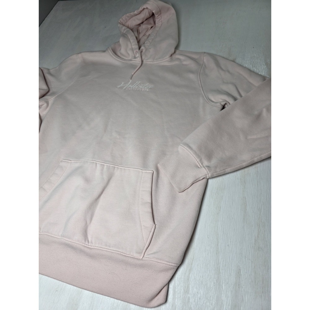 Hollister Pink Must Have Hooded Sweatshirt Women Size Medium